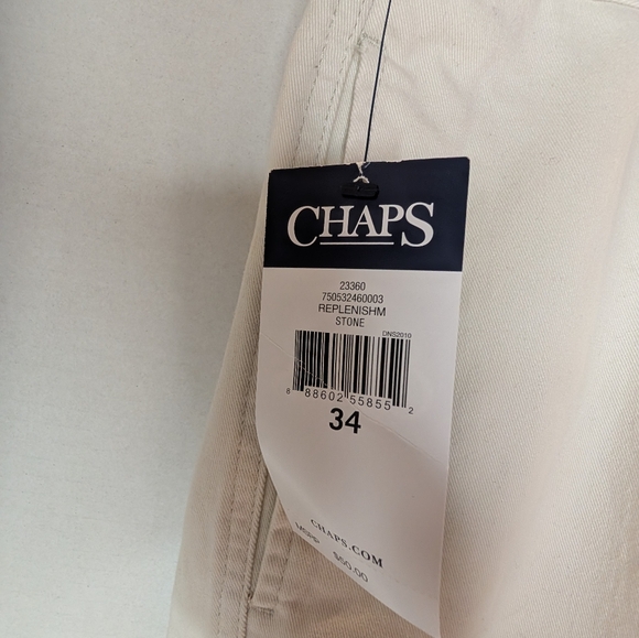 New Men's Light Khaki Shorts - Picture 2 of 6